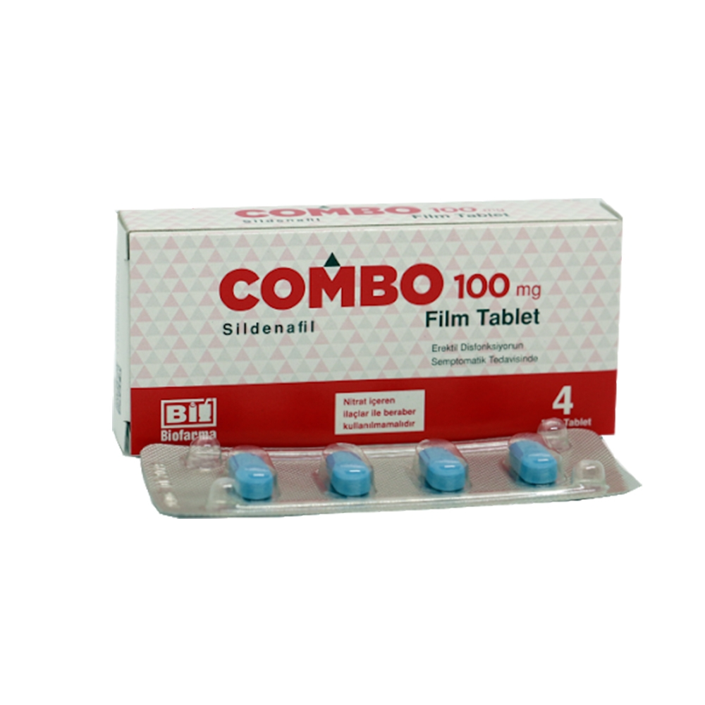 Combo 100 Mg 4’lü Sertleştirici Hap – Cinsel Performans Artırıcı