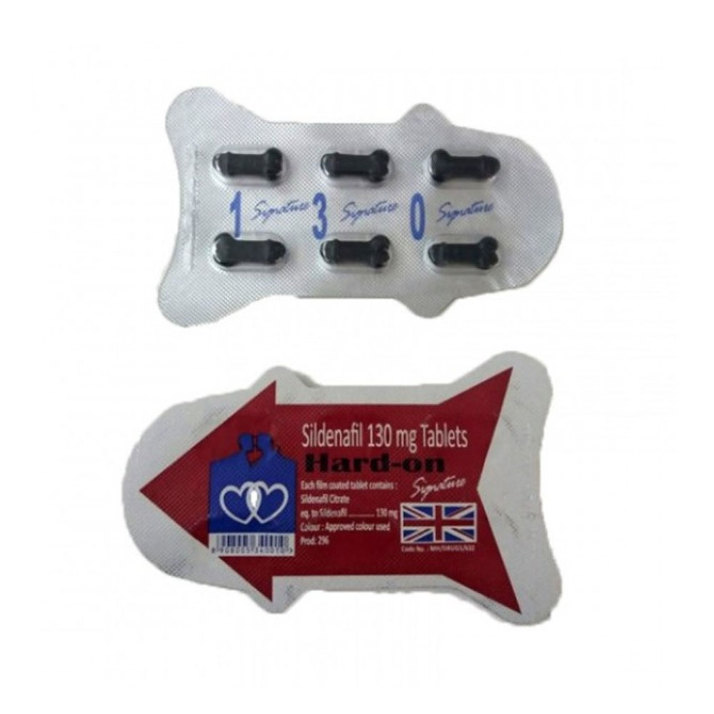 Hard-On Signature 130mg Siyah Hap – Cinsel Performans Artırıcı