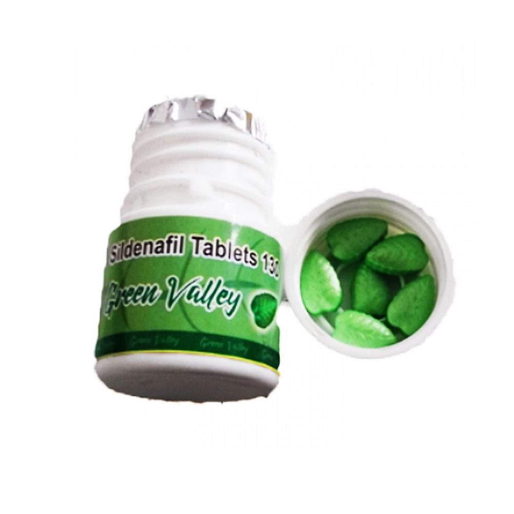 Sildenafil Tablets 130mg Green Valley Yeşil – Cinsel Performans Artırıcı Ürün
