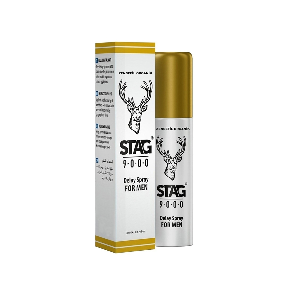 Stag 9000 Geciktirici Sprey – Gücünü Keşfet, Kontrol Sende!
