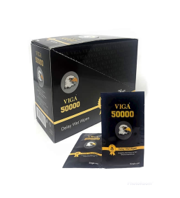 Viga 50000 Geciktirici Mendil 24’lü – Cinsel Performansınızı Üst Seviyeye Taşıyın